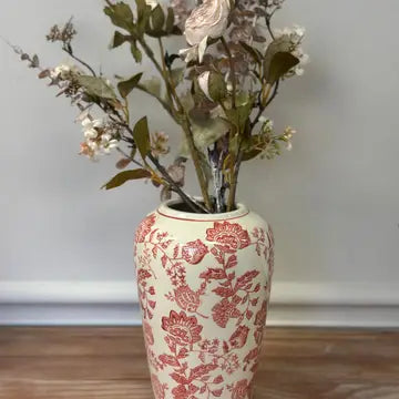 Floral Ceramic Vases