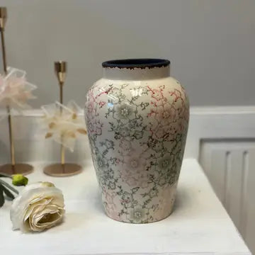 Floral Ceramic Vases