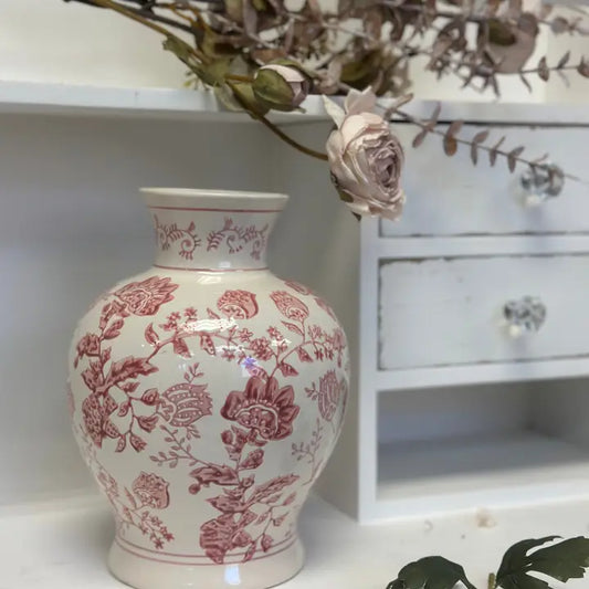 Floral Ceramic Vases
